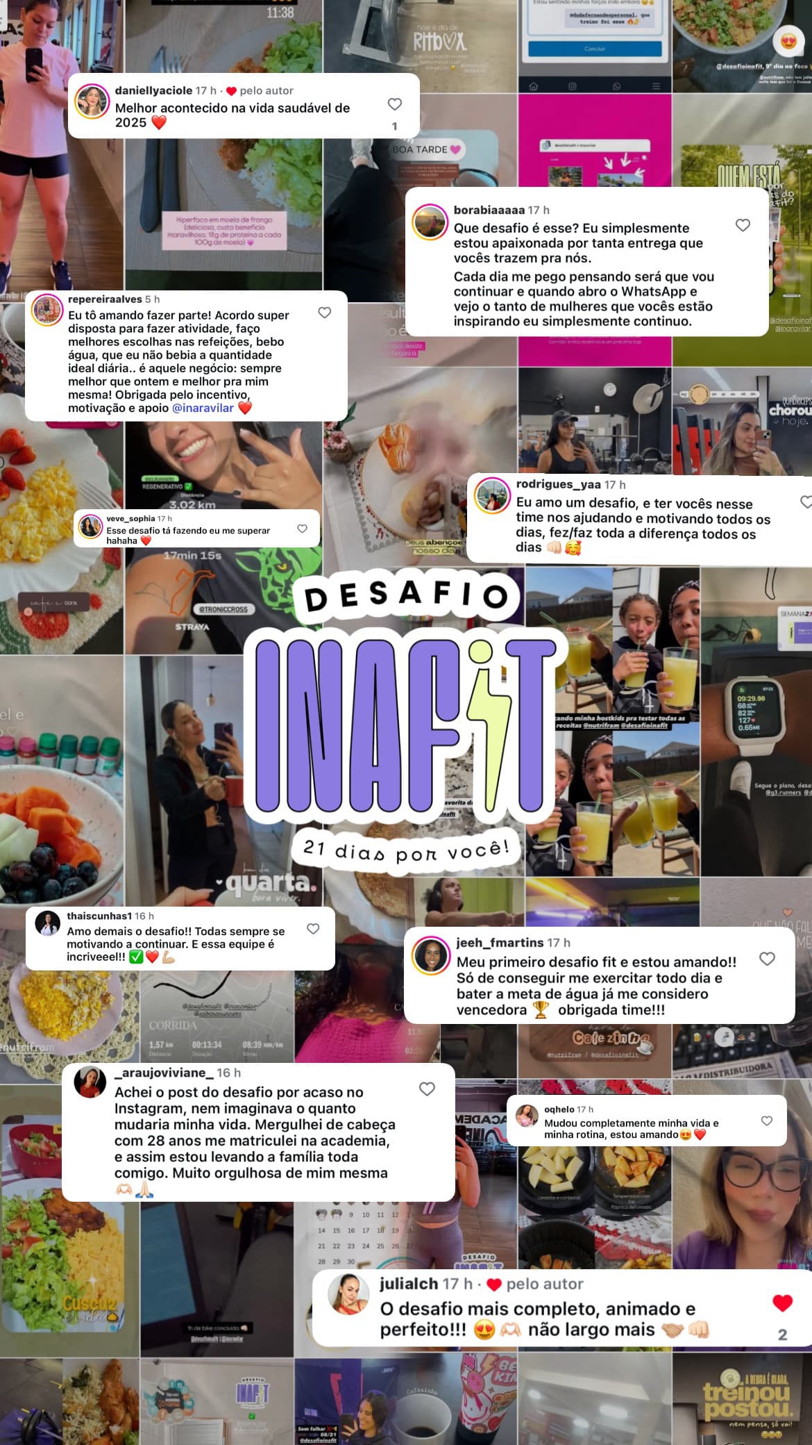 Grupo de mulheres treinando